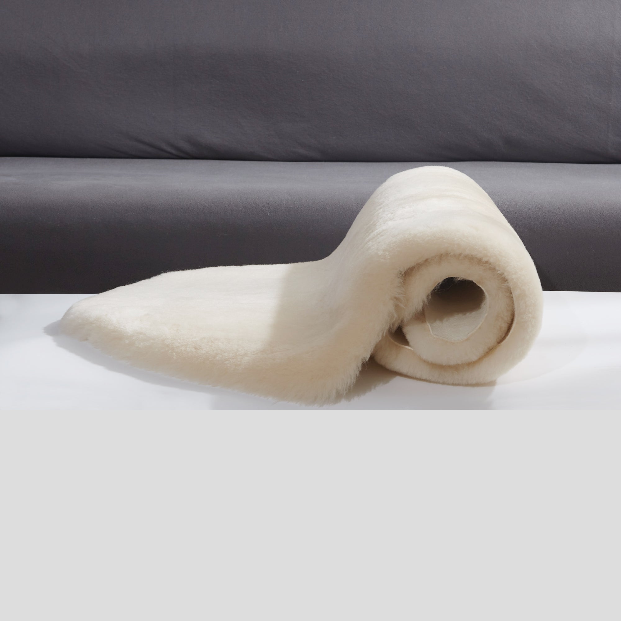 Australian Straight Cream Sheepskin Rug 100% Natural 3 in  Easy to Care