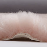 Australian Straight Pink Sheepskin Rug 100% Natural 3 in  Easy to Care