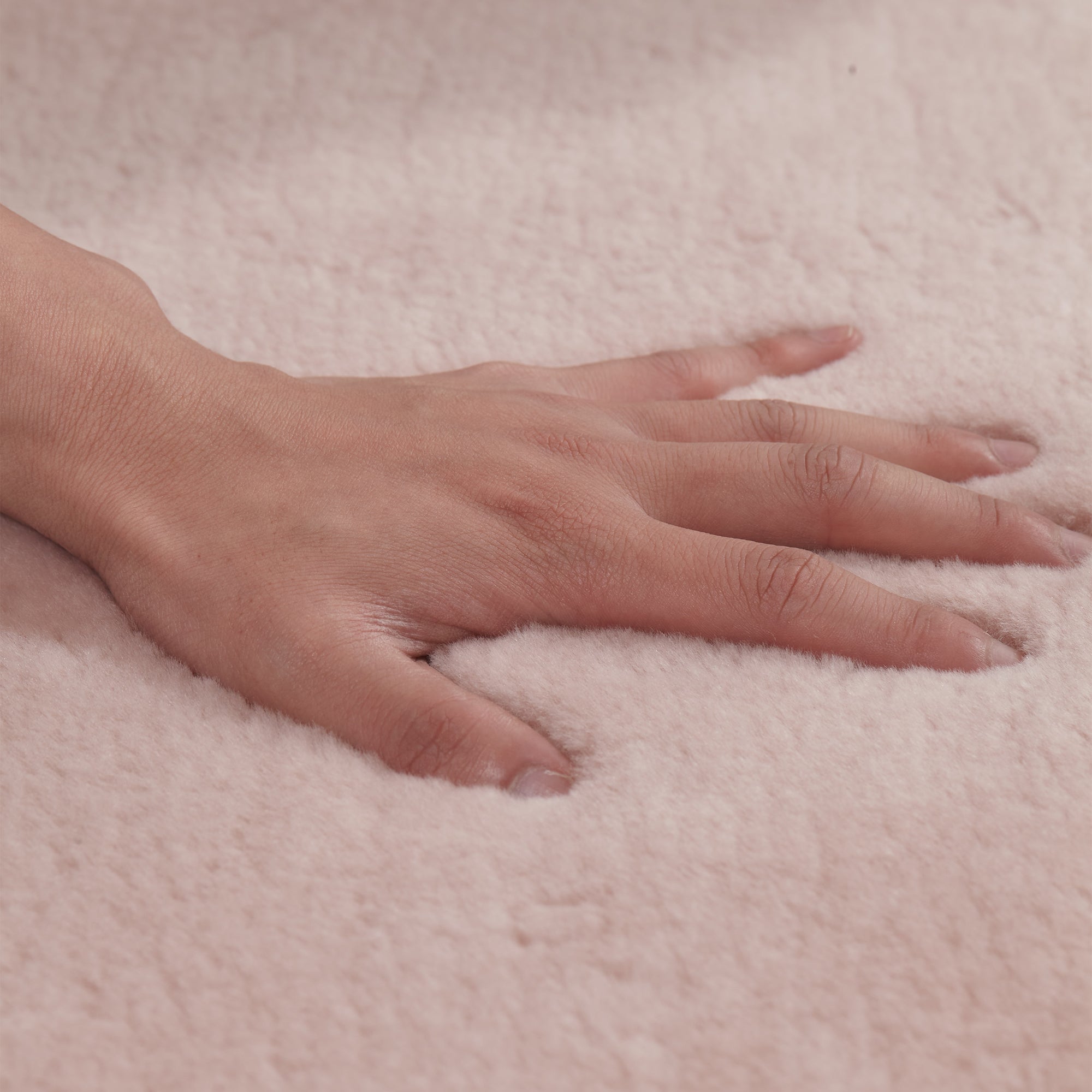 Australian Straight Pink Sheepskin Rug 100% Natural 3 in  Easy to Care