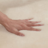 Australian Straight Cream Sheepskin Rug 100% Natural 3 in  Easy to Care