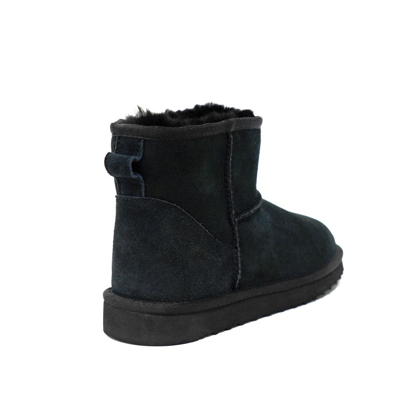 Women's Mid-upper sheepskin boots 100% natural Australian merino sheepskin