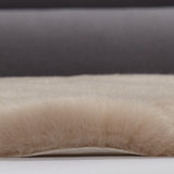 Australian Straight Brown Sheepskin Rug 100% Natural 3 in  Easy to Care