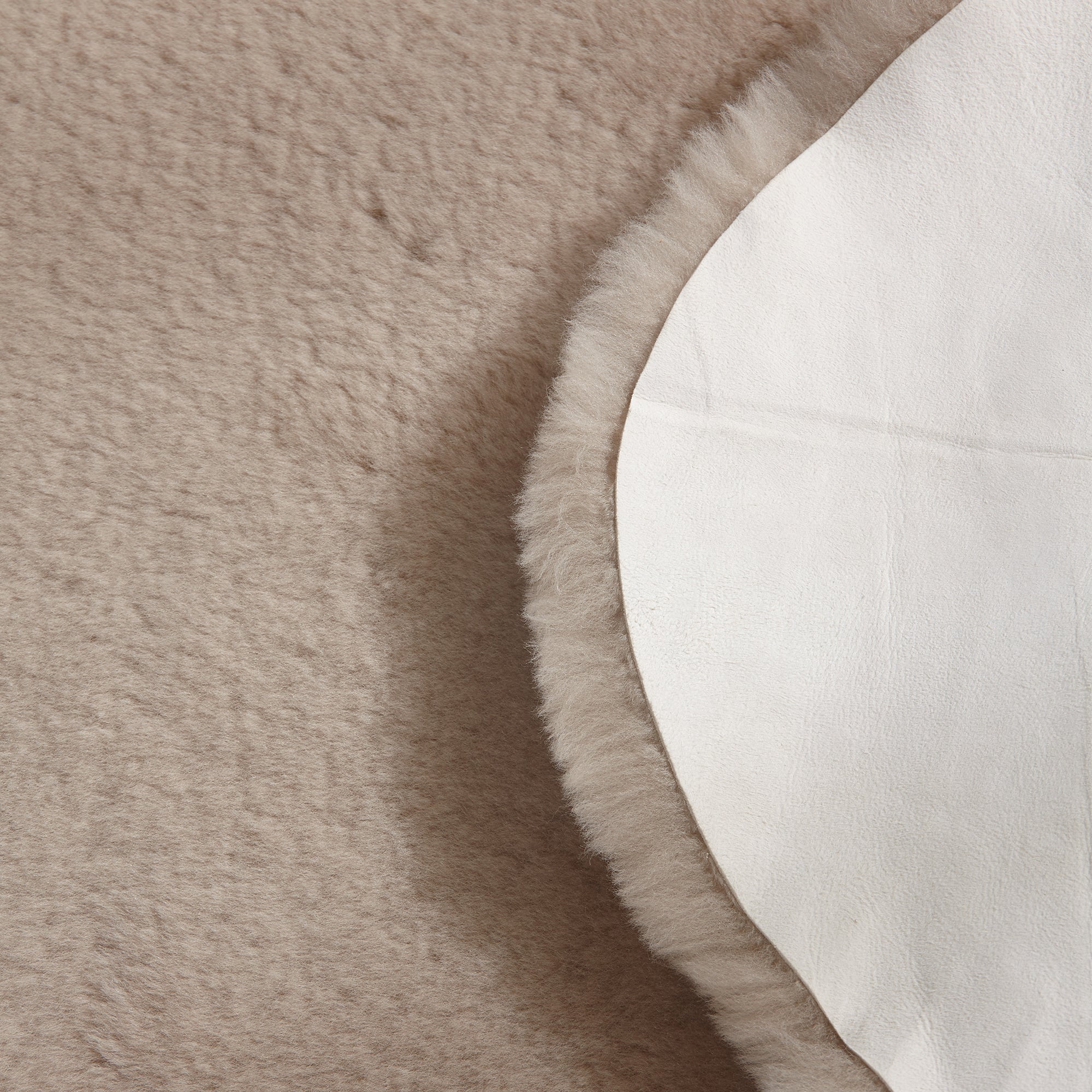 Australian Straight Brown Sheepskin Rug 100% Natural 3 in  Easy to Care