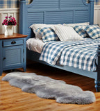 Sheepskin Rug 2x6ft 100% natural Australian merino sheepskin Silky Soft