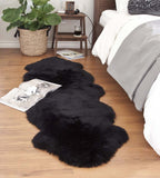 Sheepskin Rug 2x6ft 100% natural Australian merino sheepskin Silky Soft