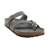 SHEEPSH Women's Soft Footbed Toe Loop Sandals