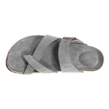 SHEEPSH Women's Soft Footbed Toe Loop Sandals