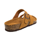 SHEEPSH Women's Soft Footbed Toe Loop Sandals