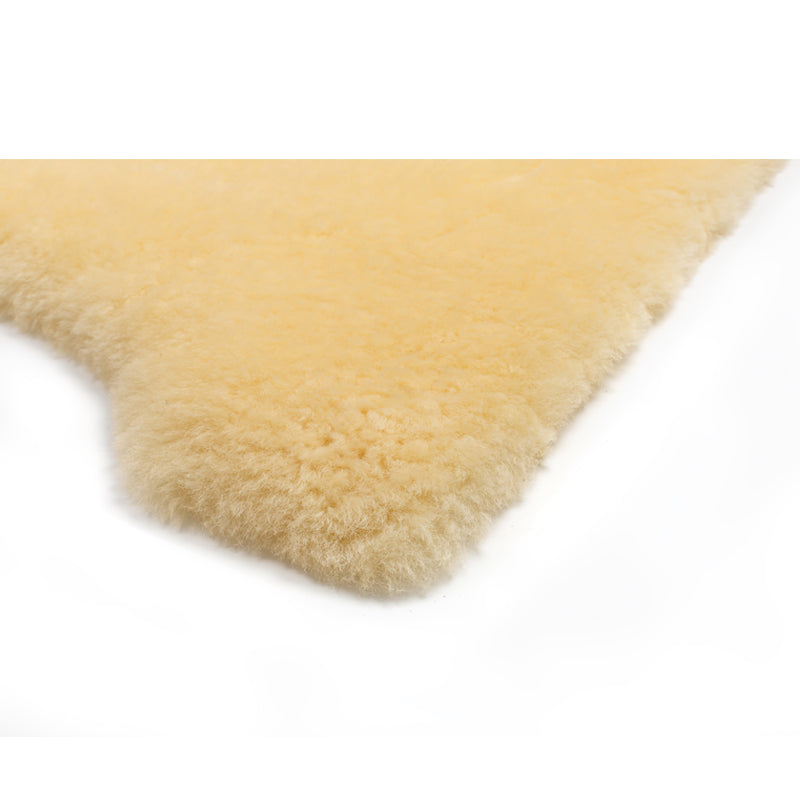 Sheepskin Rug -Natural softness,High-quality pure natural sheepskin, suitable for children and the elderly