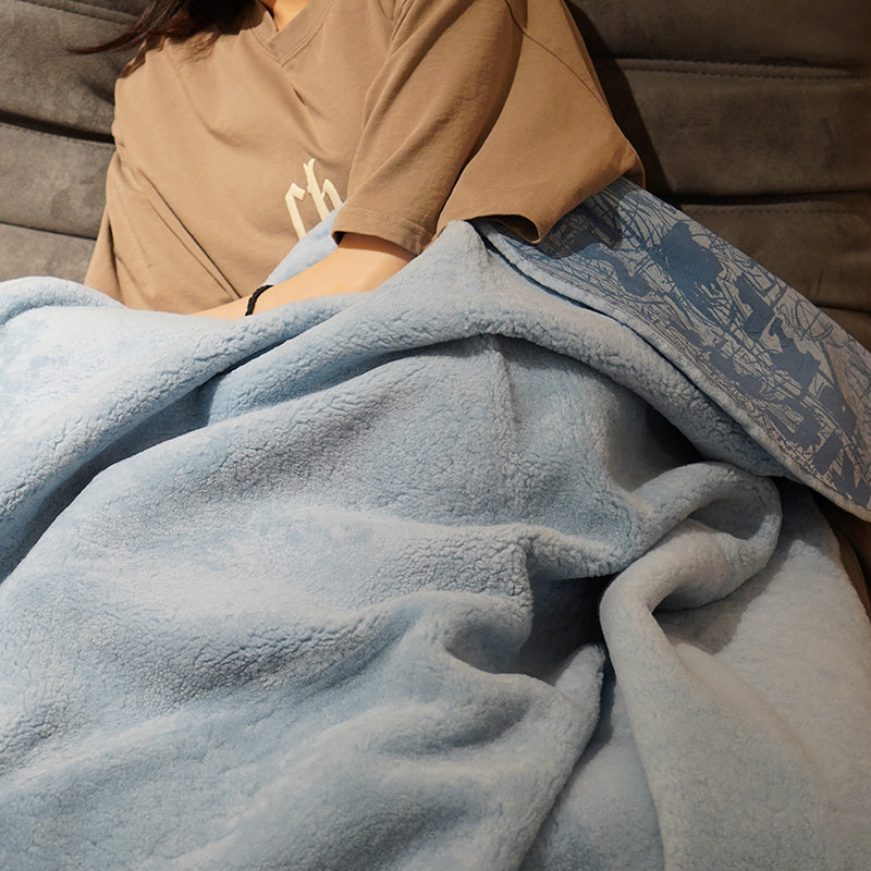 Sheepskin Blanket for All Seasons