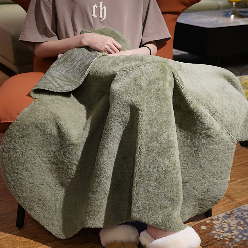 Sheepskin Blanket for All Seasons