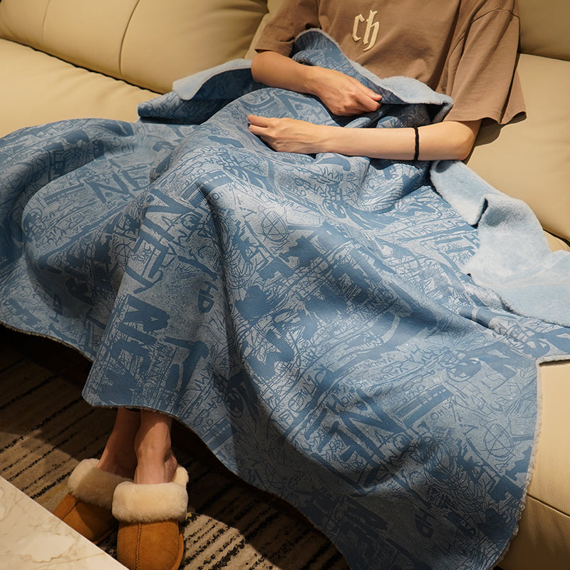 Sheepskin Blanket for All Seasons