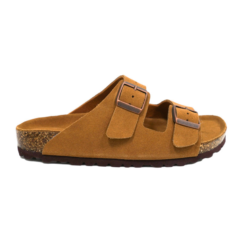 Men's Soft Footbed Double Strap Sandals