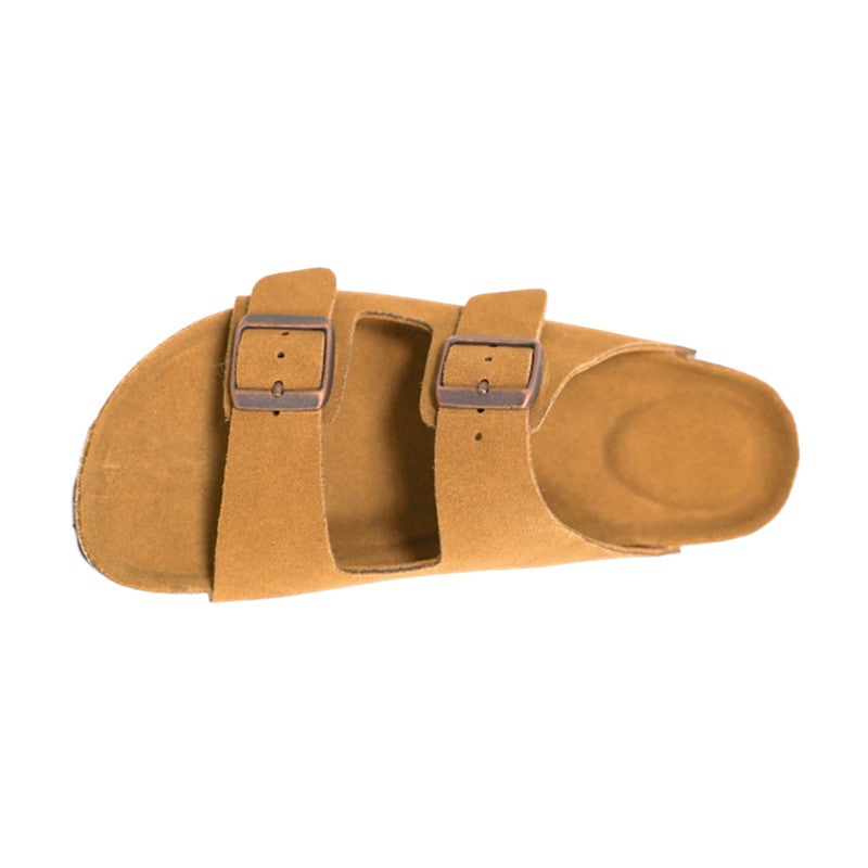 Men's Soft Footbed Double Strap Sandals