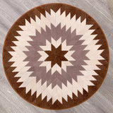 Round Sheepskin Carpet 3.2ft