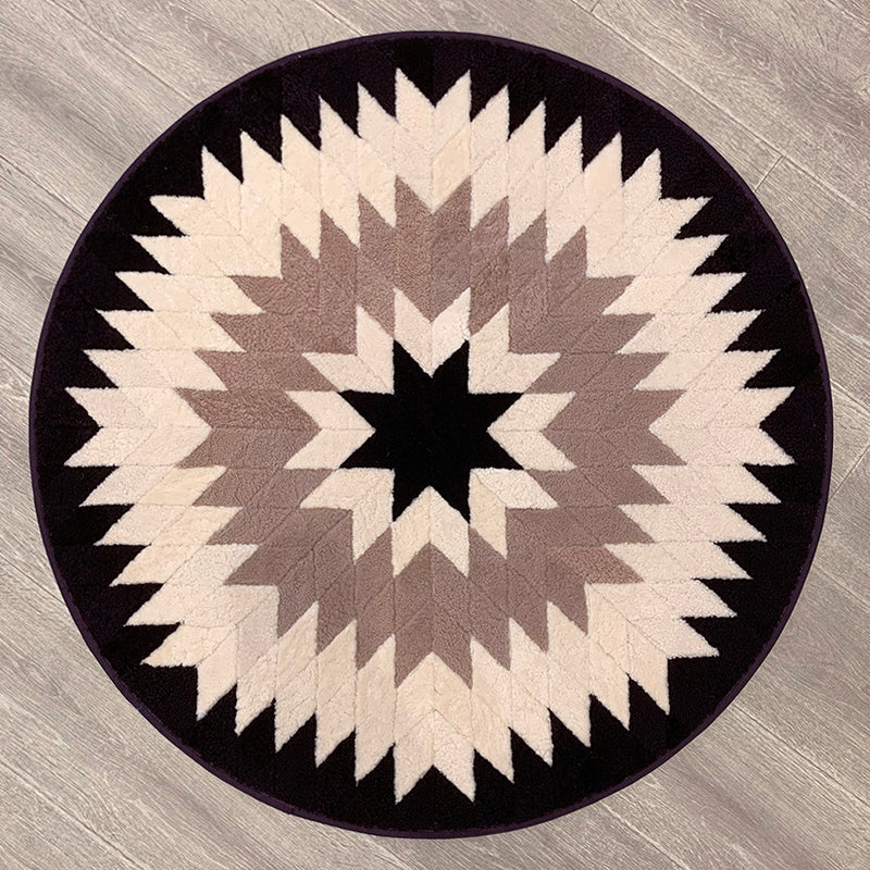 Round Sheepskin Carpet 3.2ft