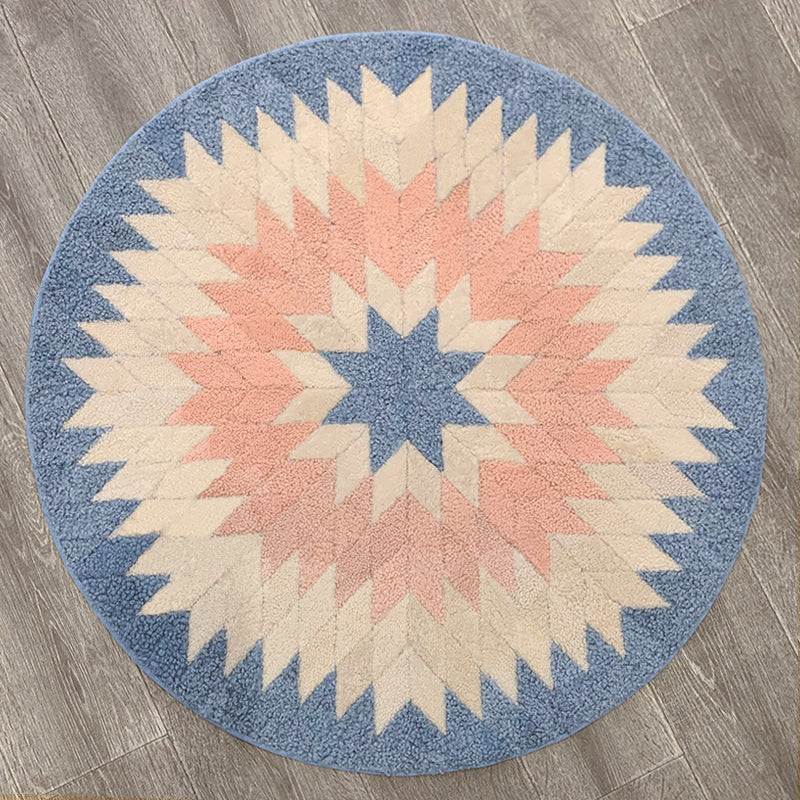 Round Sheepskin Carpet 3.2ft