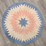Round Sheepskin Carpet 3.2ft