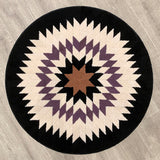 Round Sheepskin Carpet 3.2ft