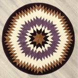 Round Sheepskin Carpet 4ft