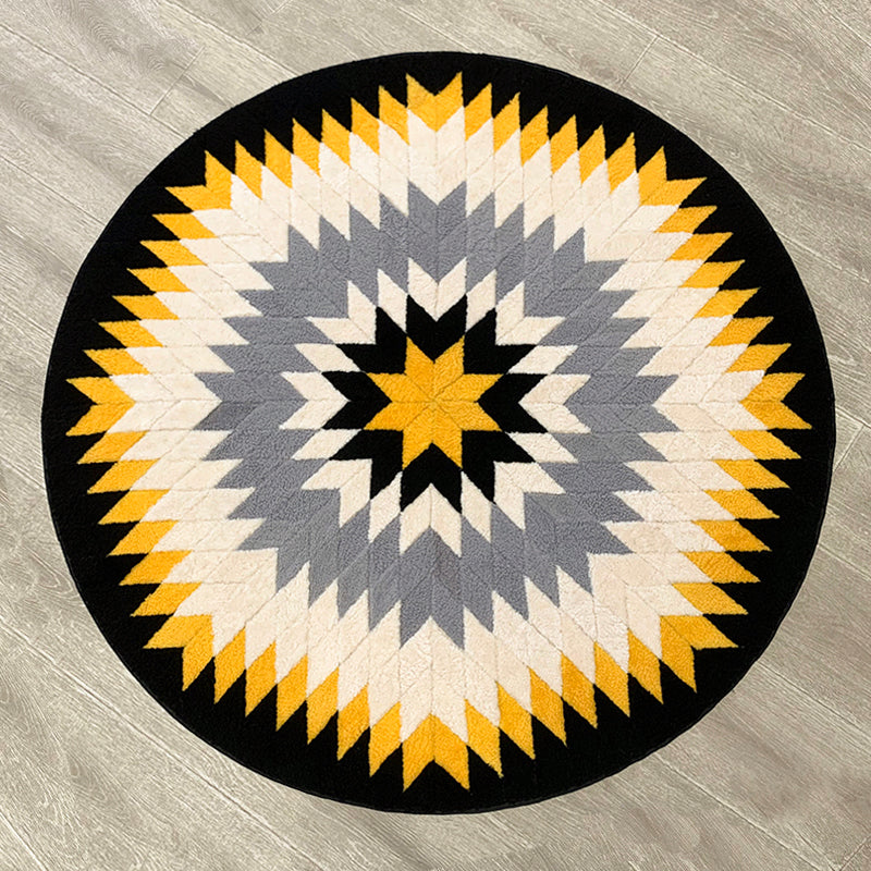 Round Sheepskin Carpet 4ft