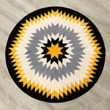 Round Sheepskin Carpet 4ft