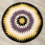 Round Sheepskin Carpet 4ft