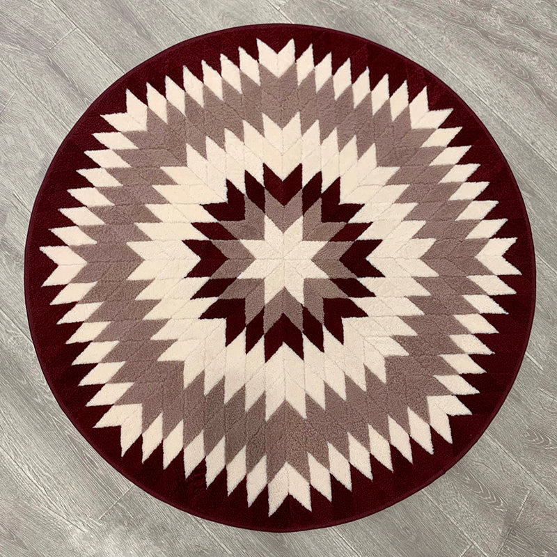 Round Sheepskin Carpet 4ft