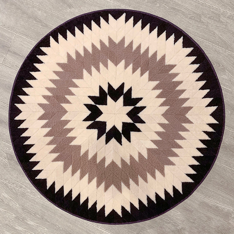 Round Sheepskin Carpet 4ft
