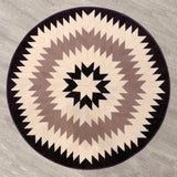 Round Sheepskin Carpet 4ft