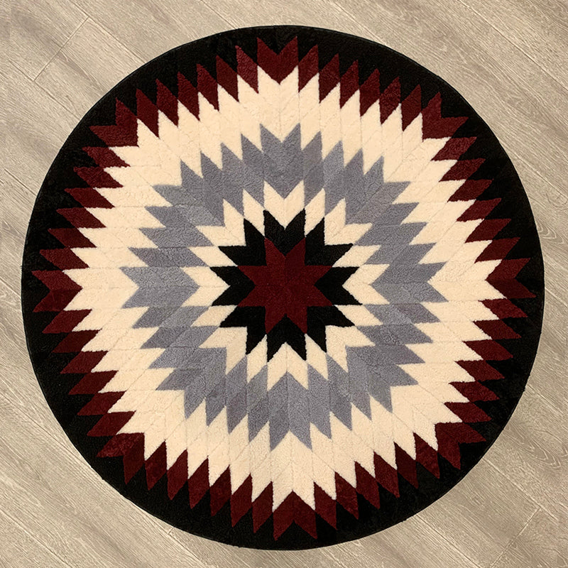 Round Sheepskin Carpet 4ft