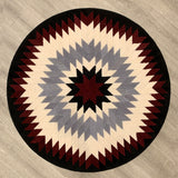 Round Sheepskin Carpet 4ft