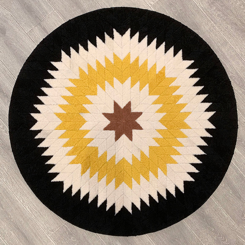 Round Sheepskin Carpet 4ft
