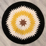 Round Sheepskin Carpet 4ft