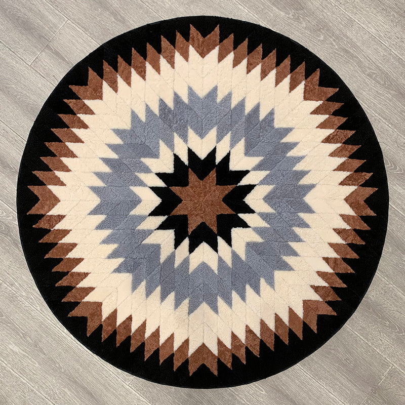 Round Sheepskin Carpet 4ft