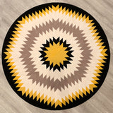 Round Sheepskin Carpet 5ft