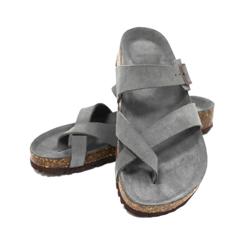 Men's Soft Footbed Toe Loop Sandals