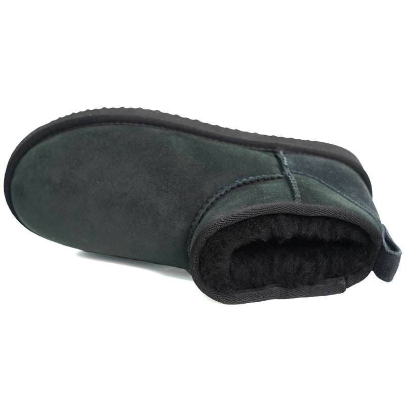 Women's Mini-Upper Sheepskin Boots 100% natural Australian merino sheepskin