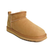 Women's Mini-Upper Sheepskin Boots 100% natural Australian merino sheepskin