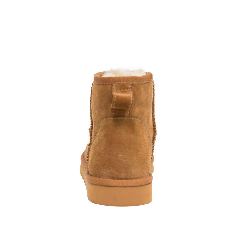Women's Mid-upper sheepskin boots 100% natural Australian merino sheepskin