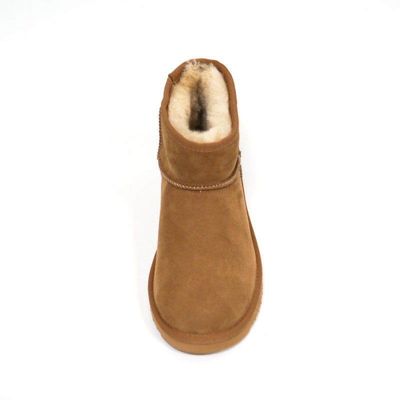 Women's Mid-upper sheepskin boots 100% natural Australian merino sheepskin