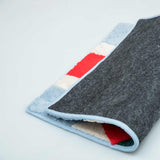 Sheepskin mat Custom design of living room, kitchen and bathroom