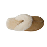 100% natural Australian merino sheepskin Genuine Shearling Sheepskin Slippers House Slippers
