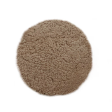 Short Wool Round Sheepskin Cushion, Bleacher Seat Pad, Natural Sheepskin Seat Plates/Chair Pads, Shearling Sheepskin Seat Pad-Grey