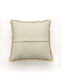 Cute Big Eyes Design Sheepskin Cushion Cover, Ultra Soft Cozy Home Decor Pillow Case Light Brown