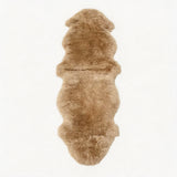 Long Wool Sheepskin Rug 2.3x5.6ft / 2.3x6.2ft 100% Natural Australian Merino Sheepskin Rug Silky Soft