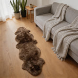 Long Wool Sheepskin Rug 2.3x5.6ft / 2.3x6.2ft 100% Natural Australian Merino Sheepskin Rug Silky Soft