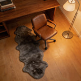 Long Wool Sheepskin Rug 2.3x5.6ft / 2.3x6.2ft 100% Natural Australian Merino Sheepskin Rug Silky Soft