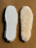 Premium Women’s Sheepskin Insoles – Soft Merino Wool Shearling Boot Liners – Leather & Wool Comfort US6-10