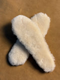 Premium Women’s Sheepskin Insoles – Soft Merino Wool Shearling Boot Liners – Leather & Wool Comfort US6-10